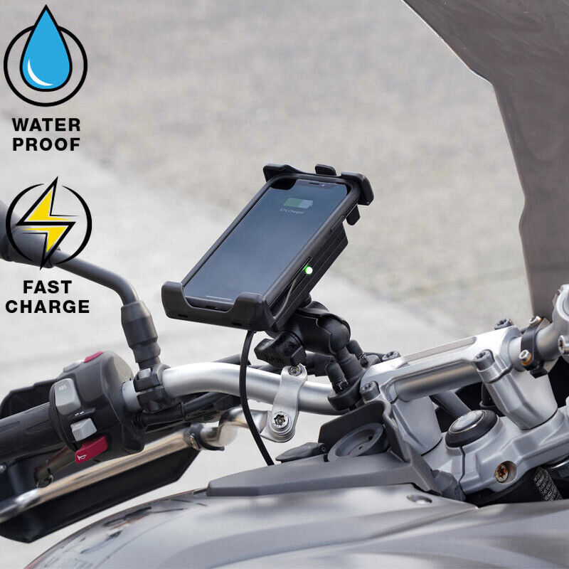 RAM Quick-Grip Waterproof 15W Wireless Charging Holder & Charger RAM-HOL-UN14WB-