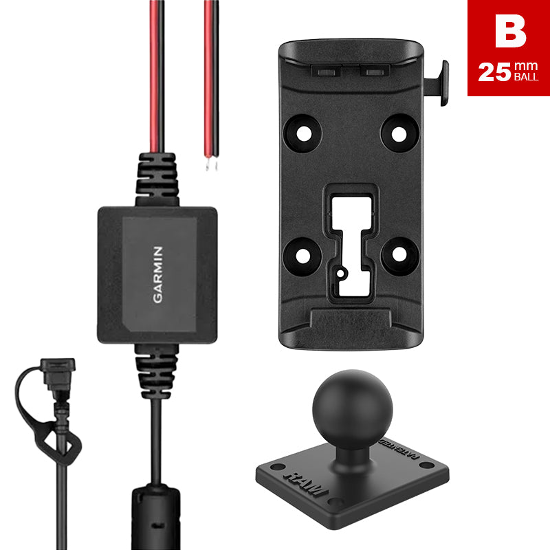 Garmin zumo 396 LMT-S Motorcycle GPS Mount & Power Cable Kit