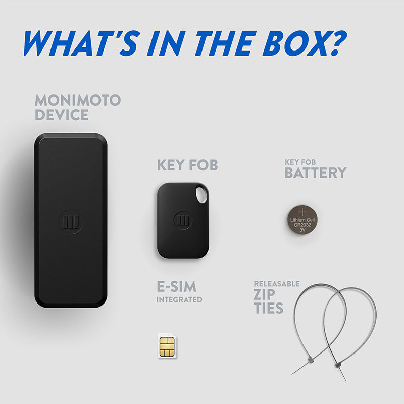 Monimoto 9 Smart Motorcyle GPS Tracker