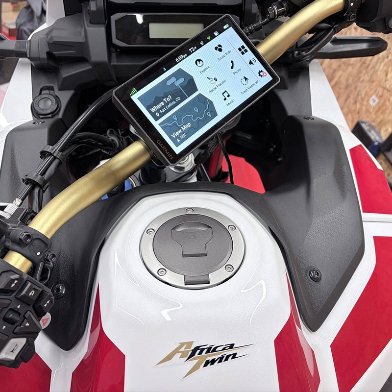 MotoPumps Garmin zumo XT3 XT2 XT Locking Security Handlebar Clamp Mount