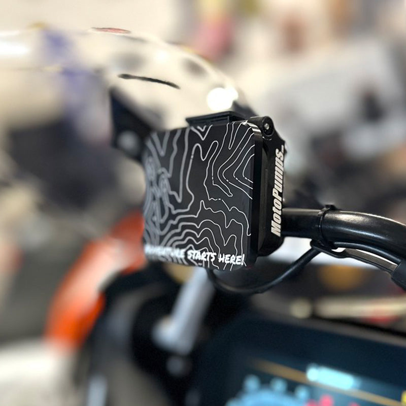 MotoPumps Garmin zumo XT & XT2 Aluminium Mount Cover