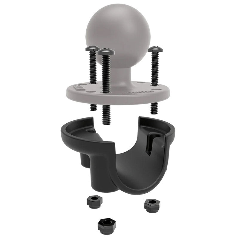 RAM 19mm-25mm Handlebar Rail Adapter for Round Bases