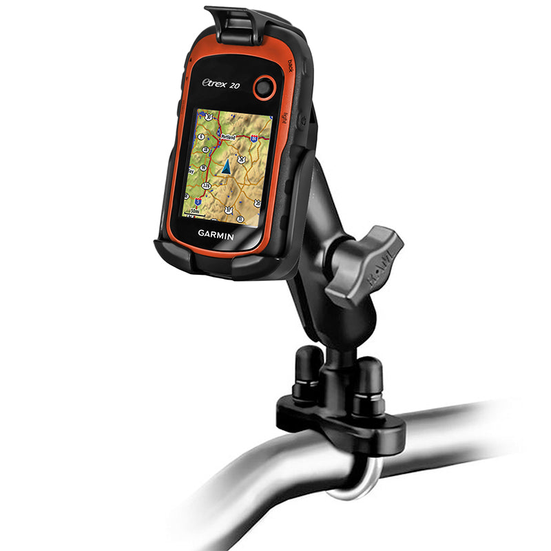 RAM 13mm-32mm U-Bolt Handlebar Garmin eTrex 10 20 & 30 Mount Kit