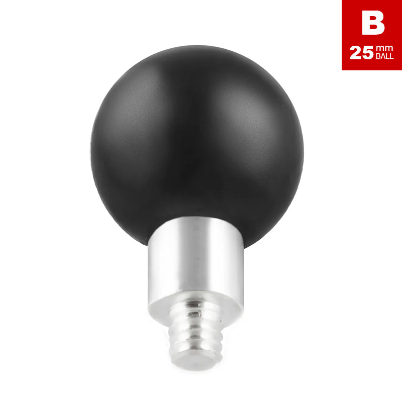 RAM 5/16"-18 Male Threaded Base 1" Ball