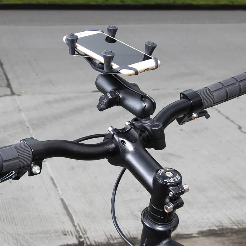 RAM Torque 28mm-38mm Handlebar Rail X-Grip Phone Kit