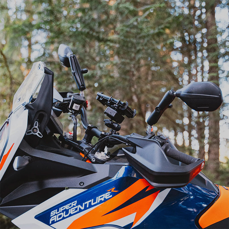 RAM Left Motorcycle Tough-Mirror