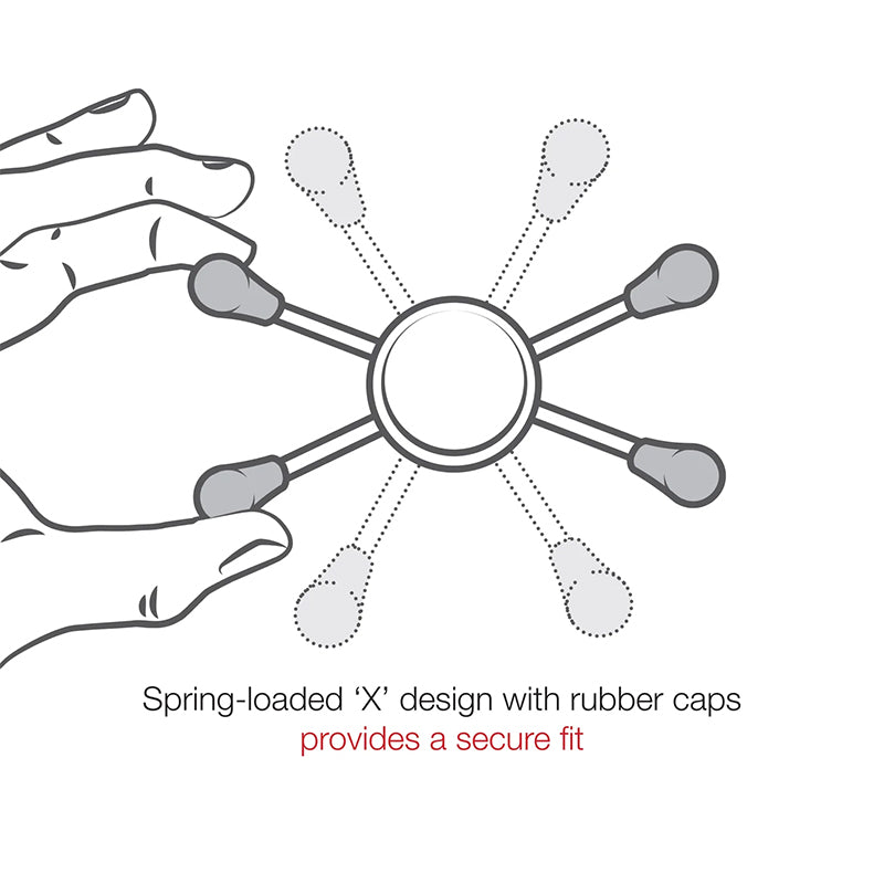 RAM Integrated Small Tough Claw Large X-Grip Phone Kit
