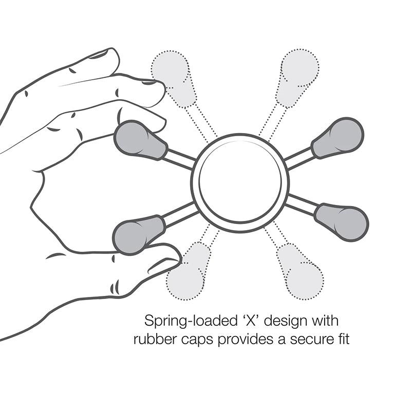 RAM Integrated Small Tough Claw X-Grip Phone Kit