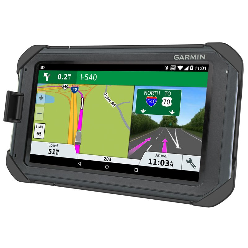 RAM EZ-Roll'r Cradle for Garmin Catalyst dezl Fleet & Overlander GPS