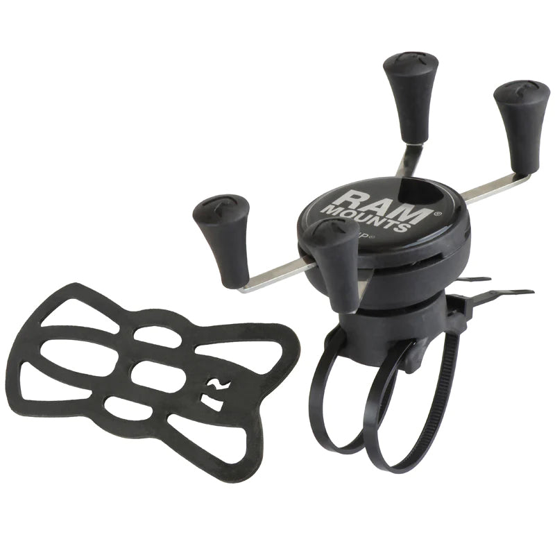 RAM EZ-On/Off Low Profile Cable Tie X-Grip Phone Kit