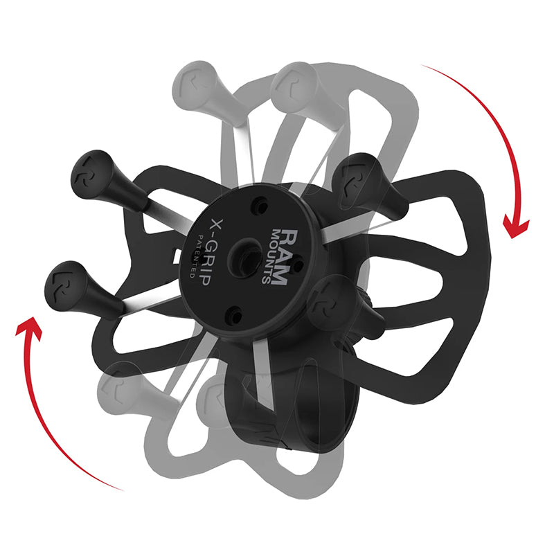 RAM Low Profile Tough-Strap Handlebar X-Grip Phone Mount Kit