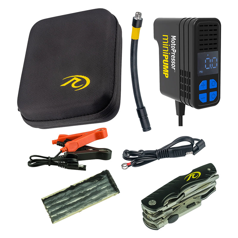 Rocky Creek MotoPressor MiniPump Puncture Repair Tool Combo