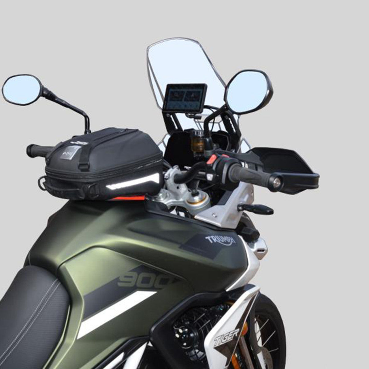 BikePenR Triumph Tiger 10mm Support Bar GPS Mount R12GS-1 + A-10