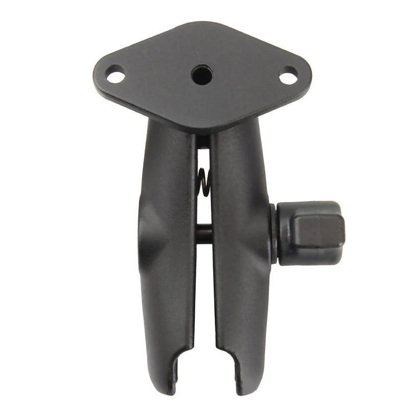 RAM Double Socket Arm with Single Diamond Plate
