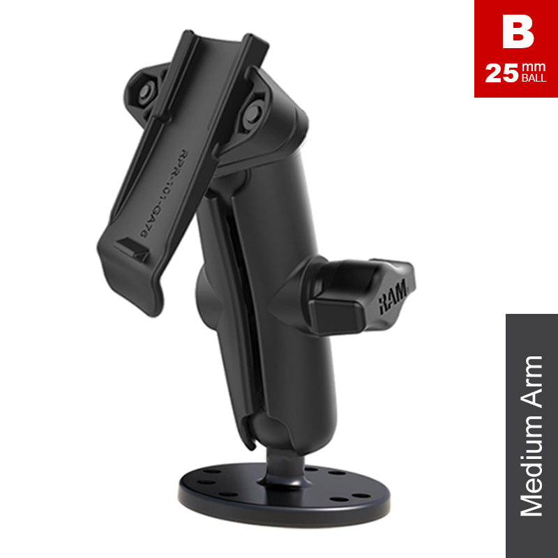 RAM Surface Mount Garmin Handheld GPS Spine Kit