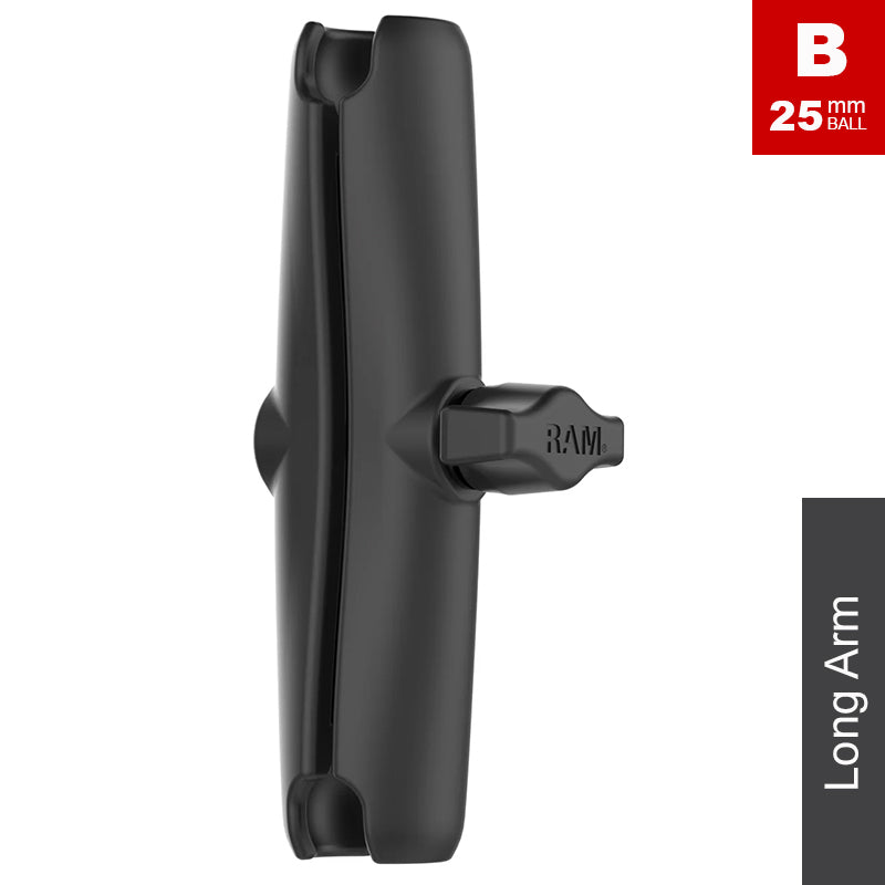 RAM Aluminium Double Socket Arm for 1" Balls