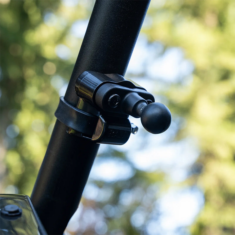 RAM 13mm-80mm ATV U-Bolt/Strap Handlebar & Rail Base 1" Ball