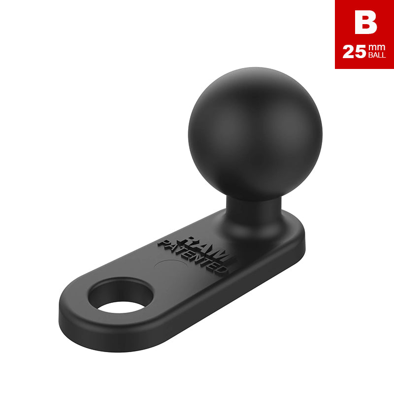 RAM 11mm Bolt Head Adapter Base 1" Ball