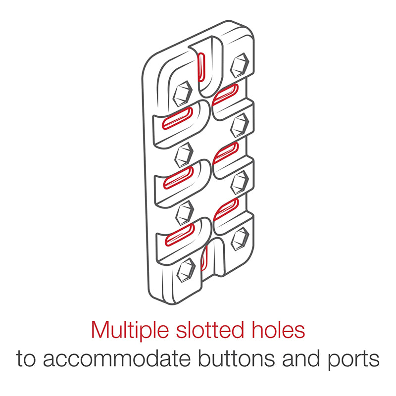 RAM Finger-Grip Universal Phone and UHF Radio Holder