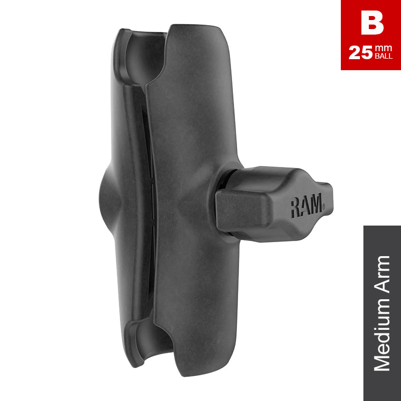RAM Composite Double Socket Arm for 1" Balls
