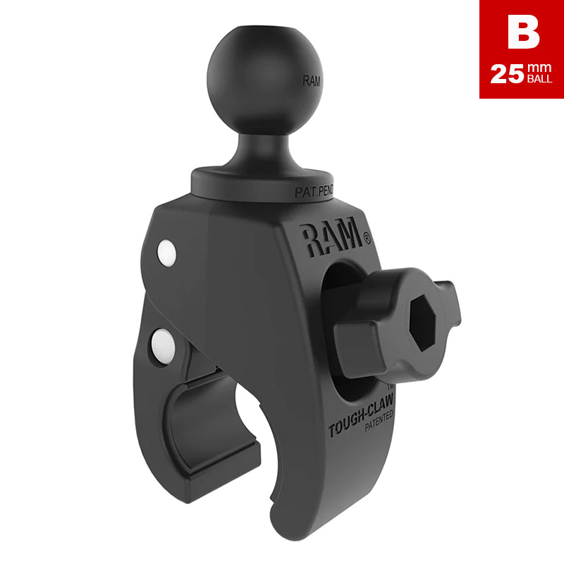 RAM Tough-Claw Small Clamp 1" Ball Base