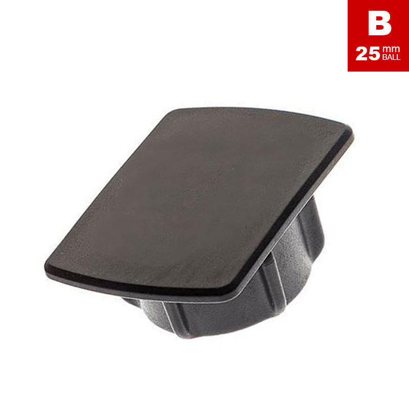 UA 25mm Ball Socket to Flat Surface Adapter 1" Ball