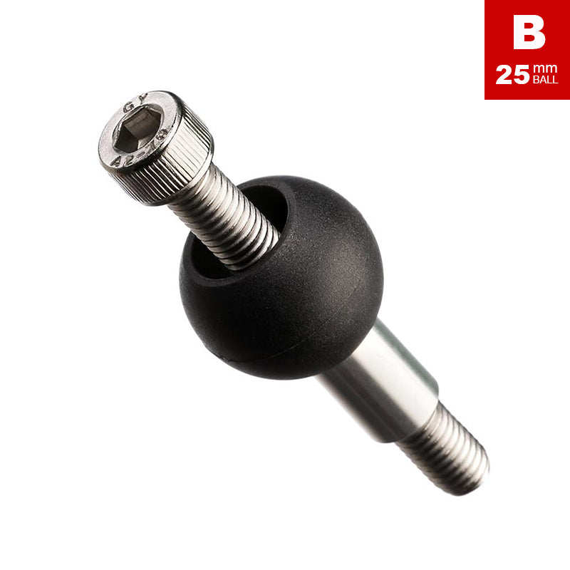 UA 25mm Ball Handlebar Clamp Bolt Mount