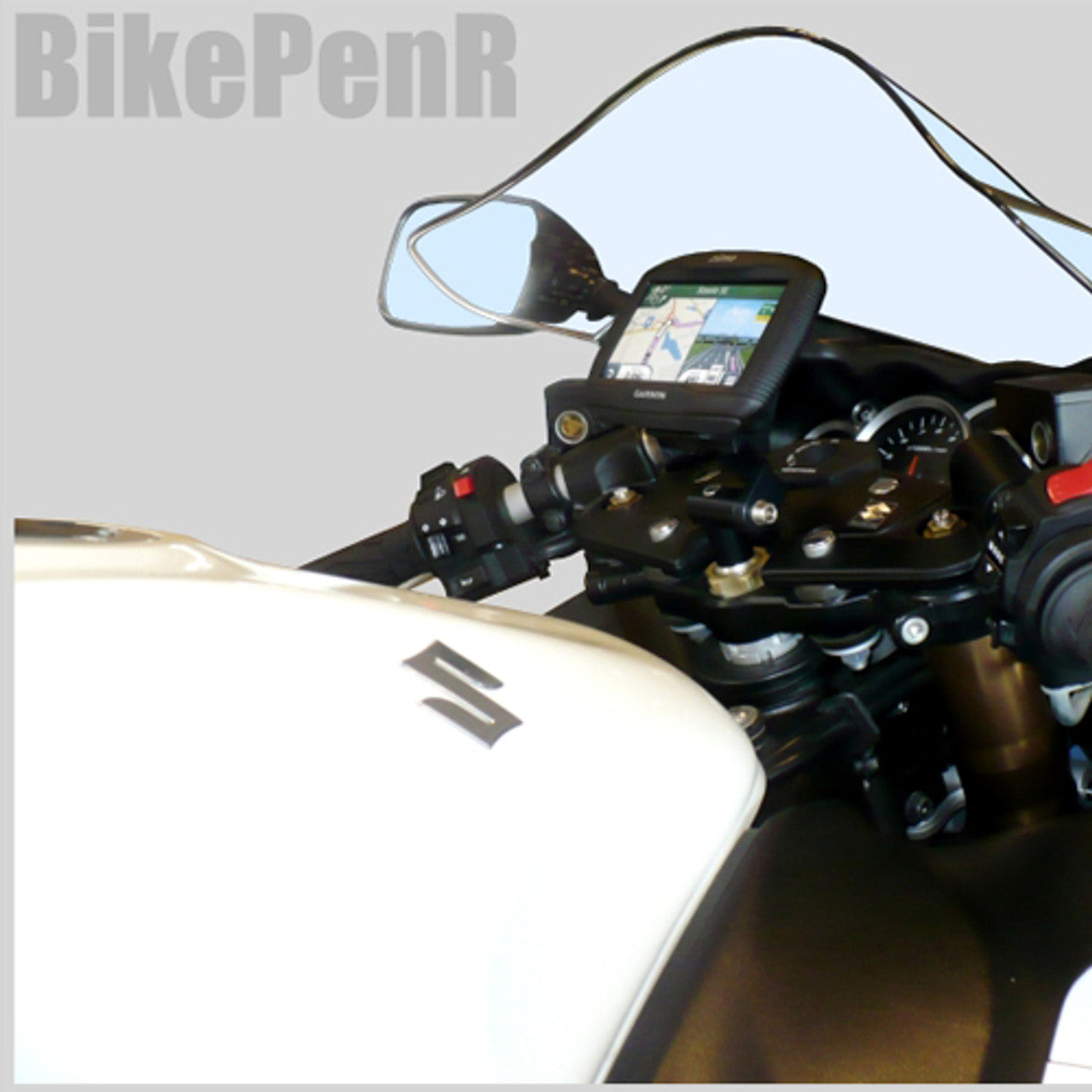 BikePenR 13mm Steering Stem GPS Mount GTB13
