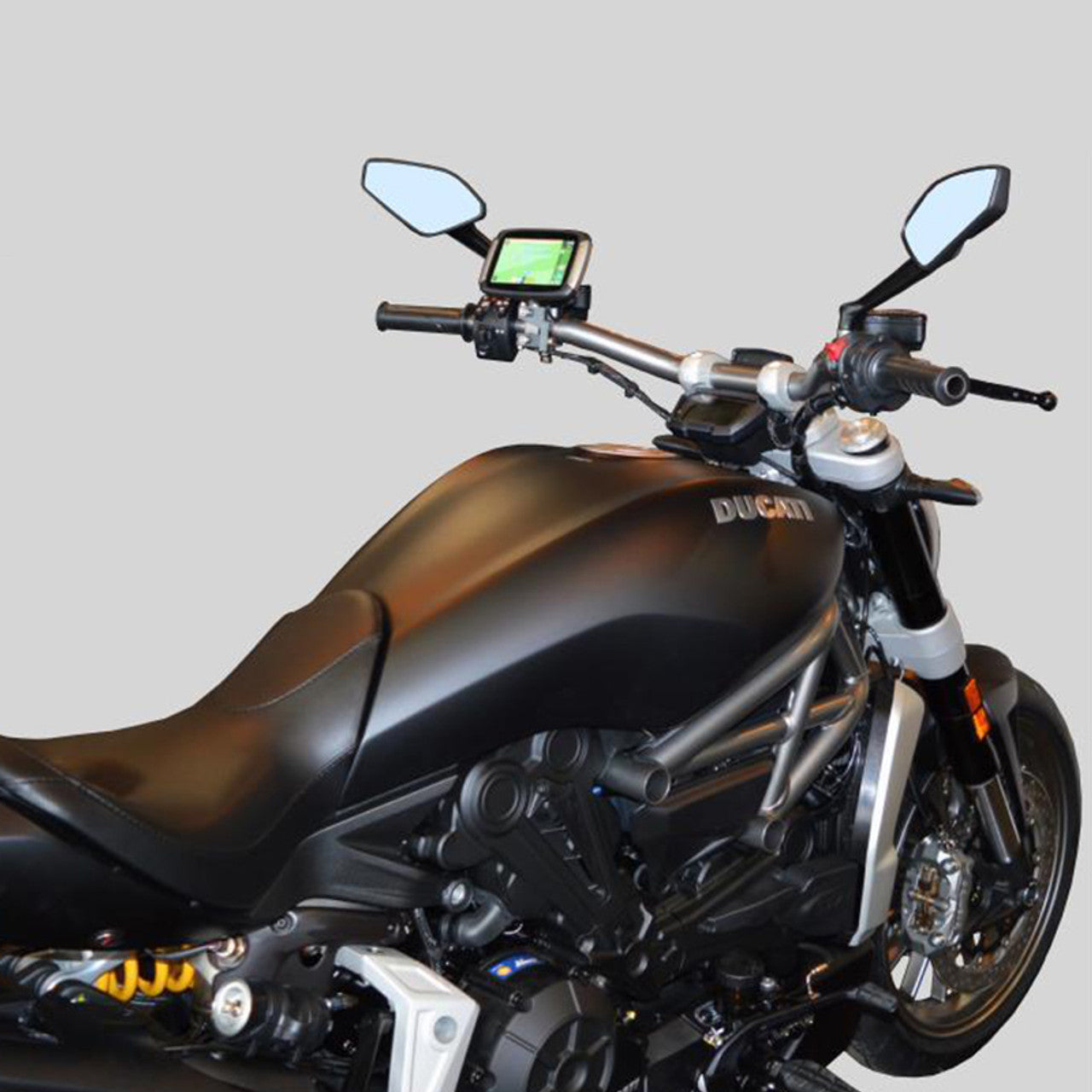 BikePenR Reservoir Clamp & Mirror Base GPS Mount K-H-1