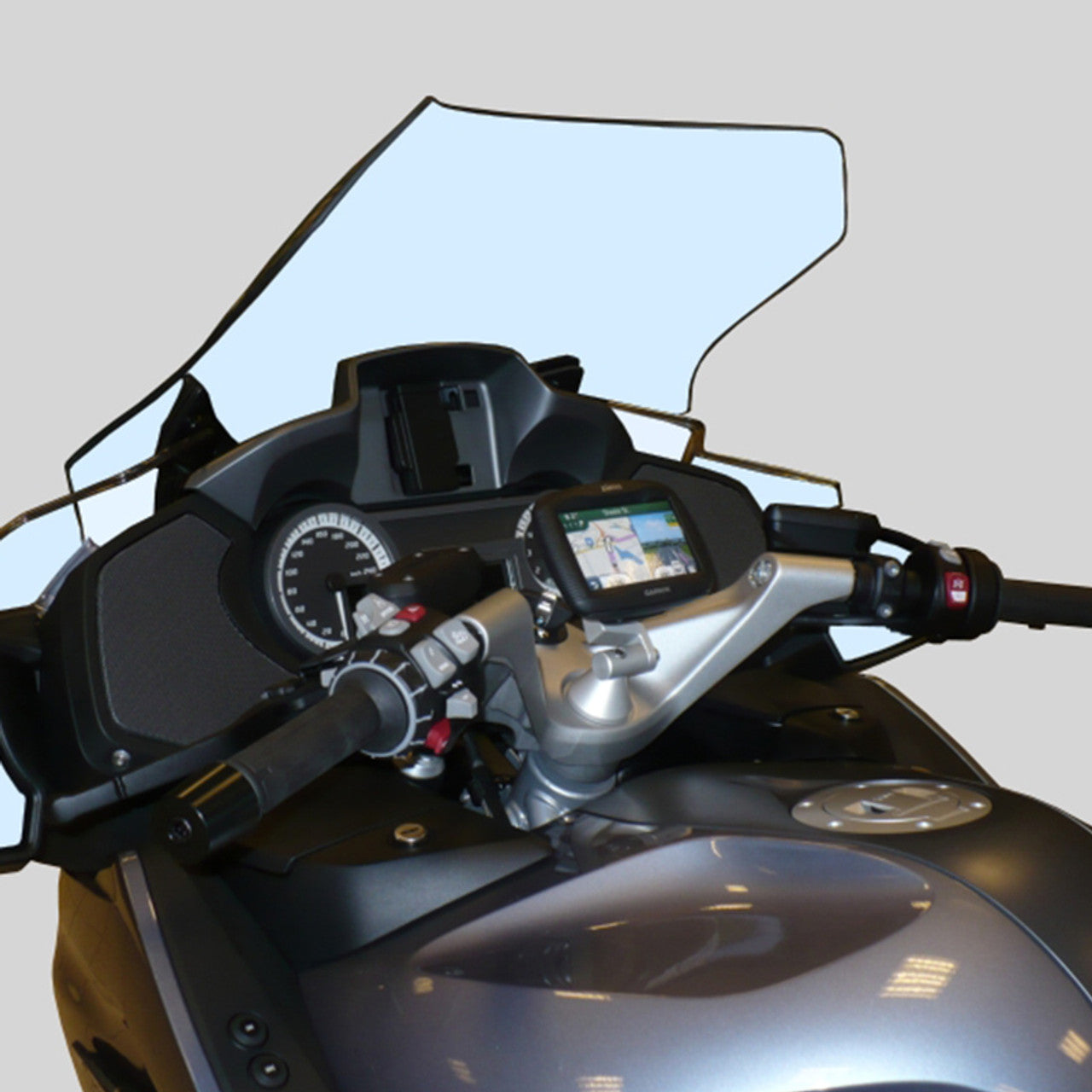 BikePenR BMW 2014+ R1200/1250 RT Steering Stem GPS Mount R12RT-2