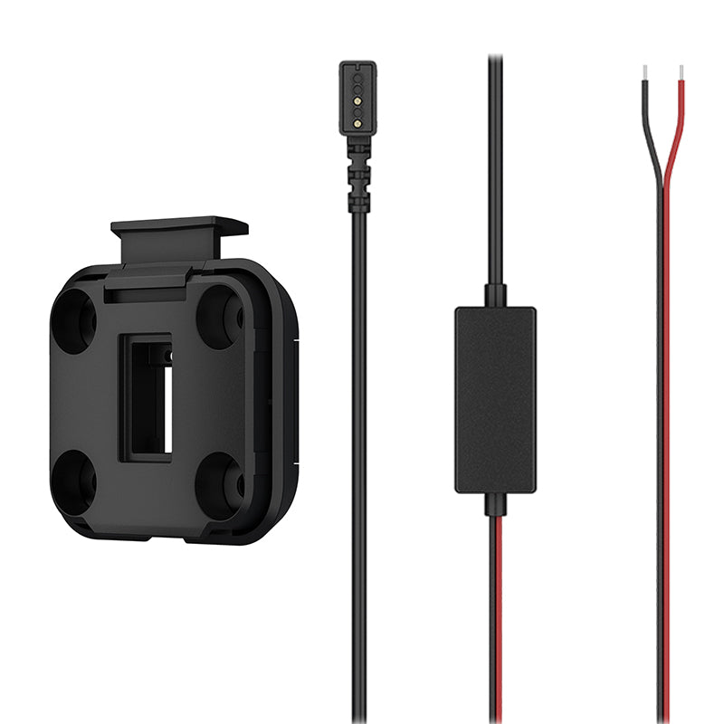 Garmin zumo XT Motorcycle GPS & Tread (5.5") Mount Bracket & Power Cable Kit