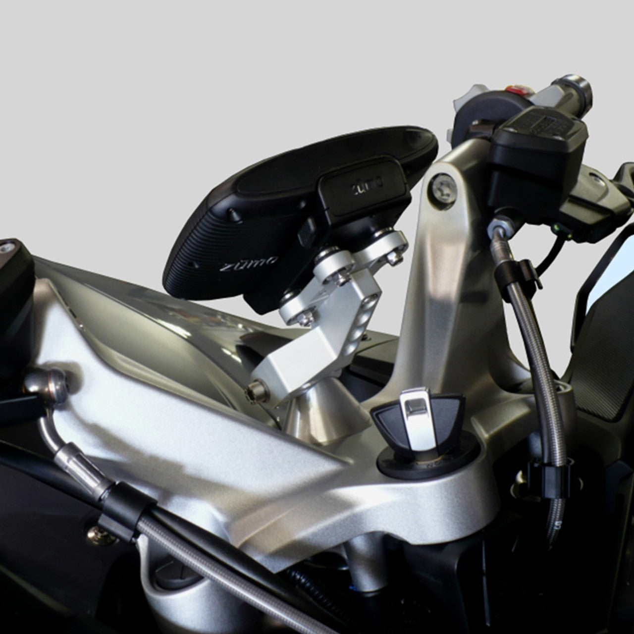 BikePenR BMW 2014+ R1200/1250 RT Steering Stem GPS Mount R12RT-2