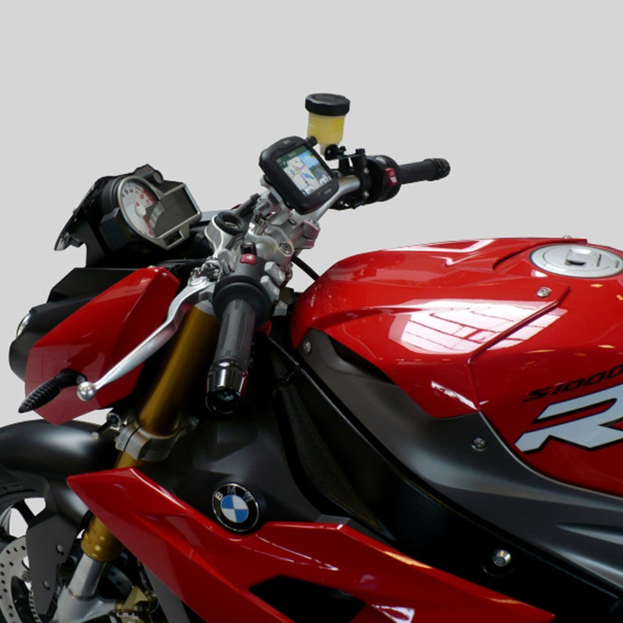 BikePenR Ultra Compact Metric Handlebar Clamp GPS Mount S-R1