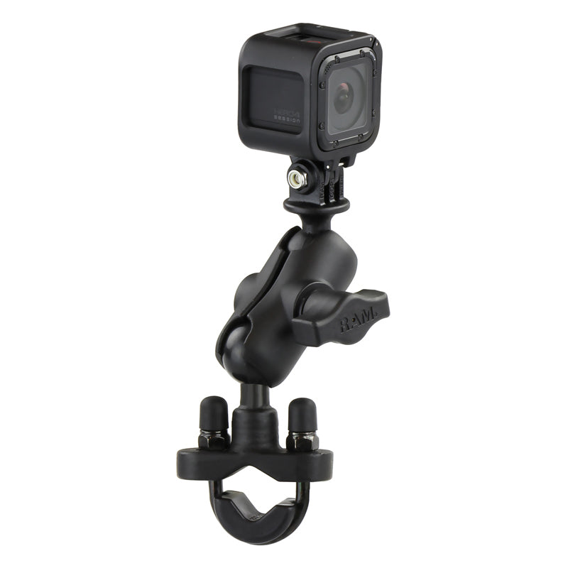 RAM 13mm-32mm U-Bolt Handlebar GoPro Action Camera Mount Kit