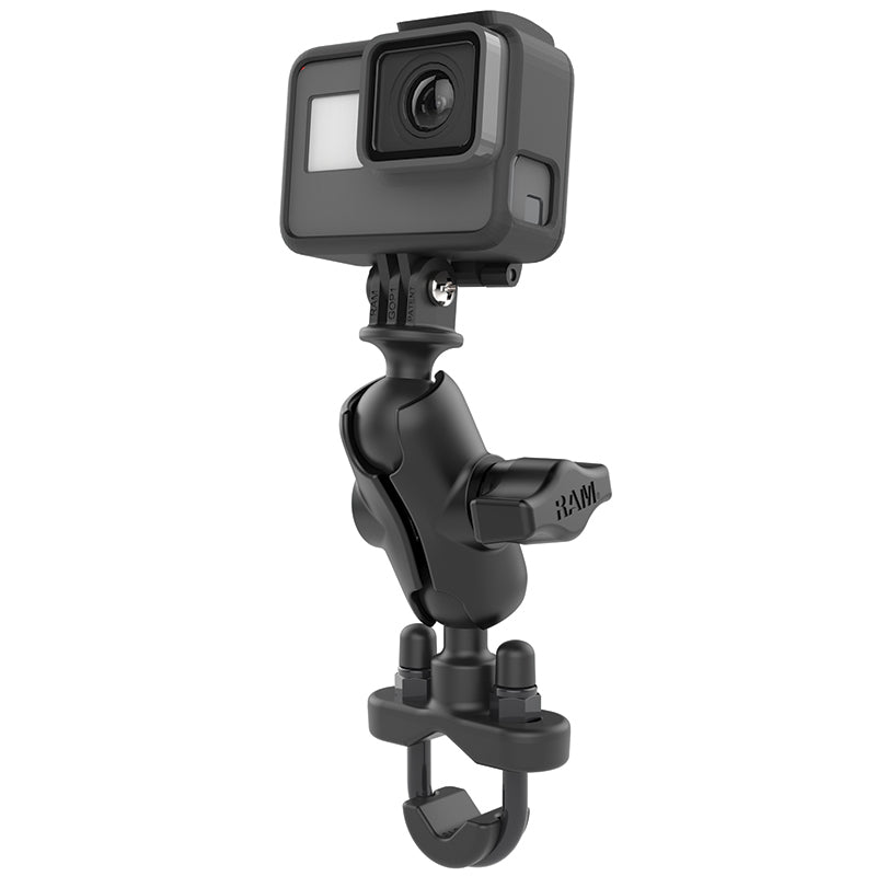 RAM 13mm-32mm U-Bolt Handlebar GoPro Action Camera Mount Kit