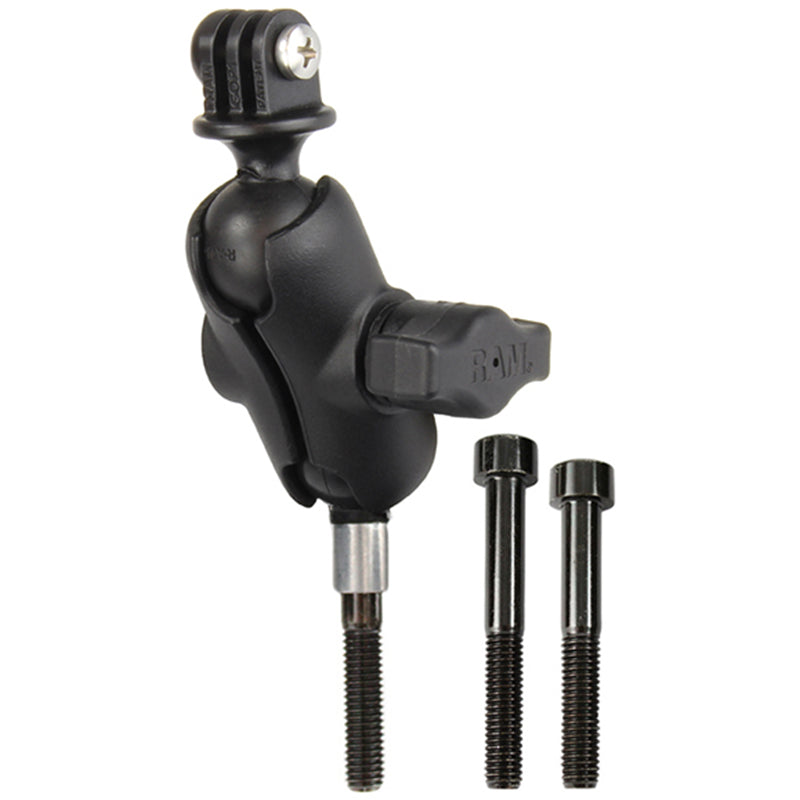RAM M8 Handlebar Clamp Bolt GoPro Action Camera Mount Kit