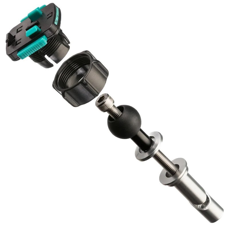 UA 25mm Ball Fork Stem Mount & 3 Prong Tough Case Adapter Kit