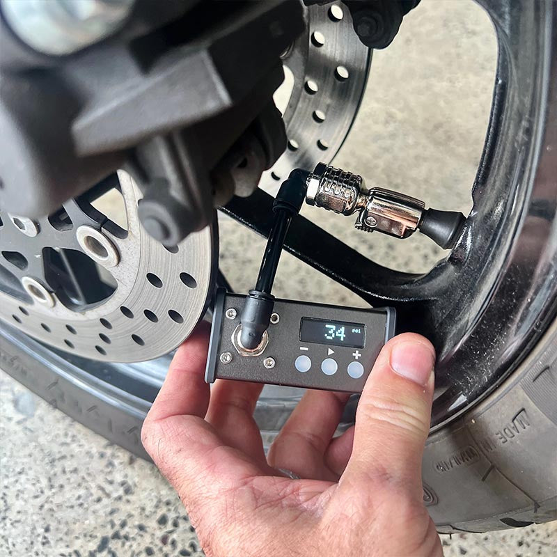 Fumpa MiniMoto Pocket Size Motorcycle Tyre Inflator