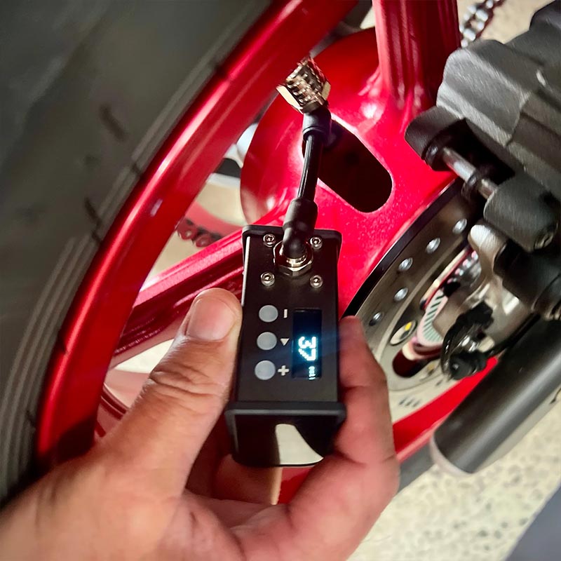 Fumpa MiniMoto Pocket Size Motorcycle Tyre Inflator