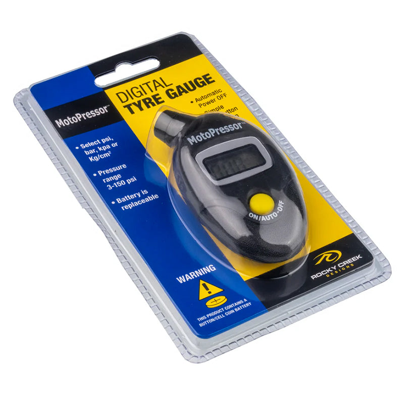 Rocky Creek Motopressor Pencil Tyre Gauge