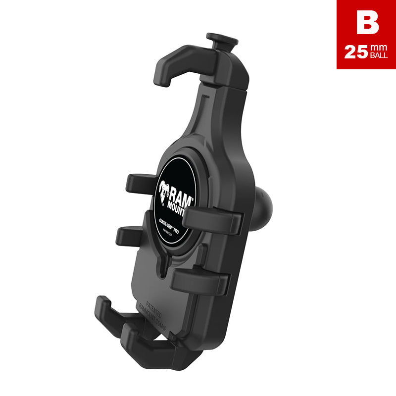 RAM Quick-Grip Pro Phone Holder 1" Ball