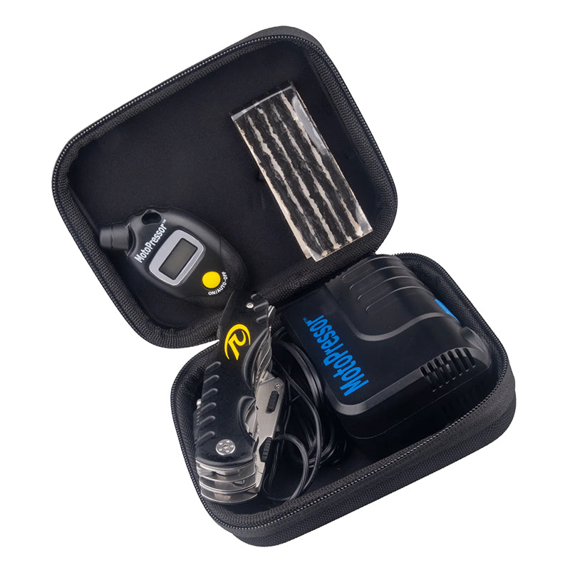 Rocky Creek MotoPressor Pocket Pump V2 Puncture Repair Tool & Gauge Combo