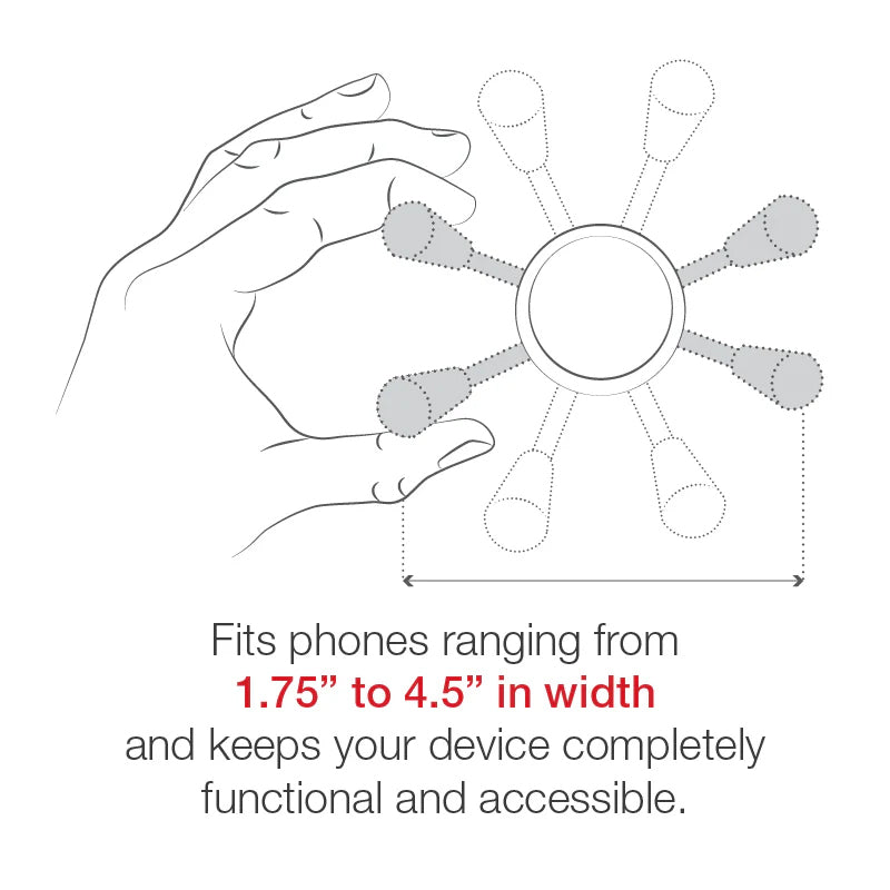 RAM Low Profile Small Tough Claw Large X-Grip Phone Kit