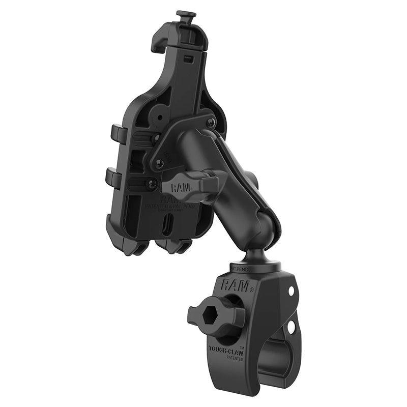 RAM Tough-Claw Medium Arm Quick-Grip Pro Phone Kit 1" Ball