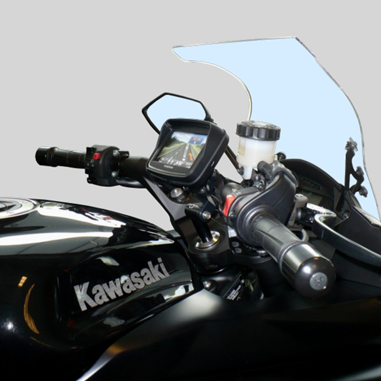 12mm Kawasaki GTR1400 Z1000SX Z650 Ninja Steering Stem GPS Mount